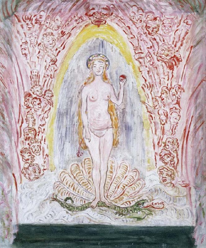 James Ensor The Triumph of Venus Germany oil painting art